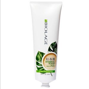 Biolage All-In-One Shampoo & Body Scrub Size 8.45 oz brand new and sealed in box